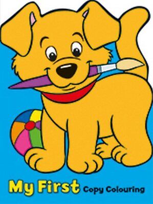 Award My First Copy Colouring Book Dog (BLUE)