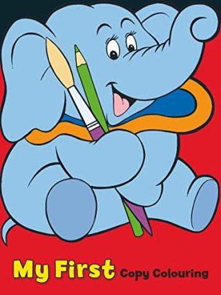 Award My First Copy Colouring Book Elephant (RED)