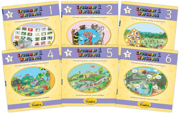 Jolly Learning   Grammar 1 Workbooks, set 1-6