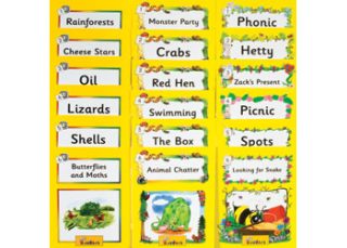 Jolly Learning   Jolly Phonics Readers, Complete Set  Yellow Level (pack of 18)
