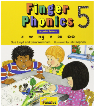Jolly Learning   Finger Phonics book 5