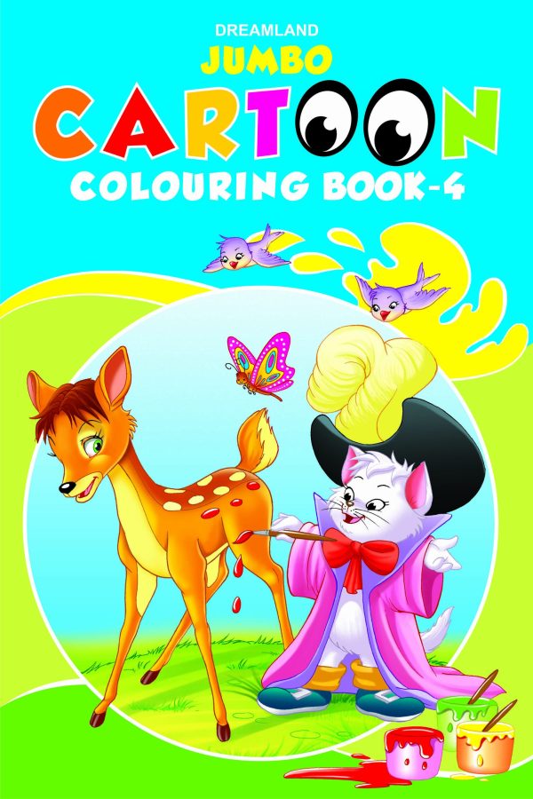 Dreamland Jumbo Cartoon Colouring Book - 4