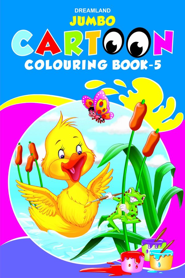 Dreamland Jumbo Cartoon Colouring Book - 5