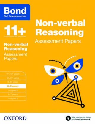 Oxford Bond 11+ Assessment Papers Nvr 8-9 Years
