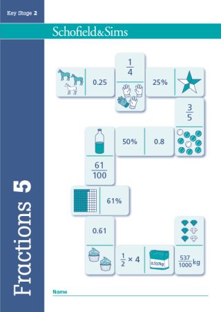 Schofield & Sims  Fractions, Decimals and Percentages Book 5