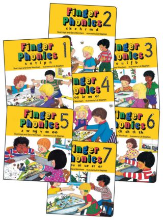 Finger Phonics set of books 1 - 7