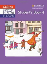 Collins Cambridge Primary English as a Second Language Student Book 4