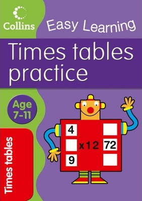 Collins Easy Learning Times Tables Practice Age 7-11
