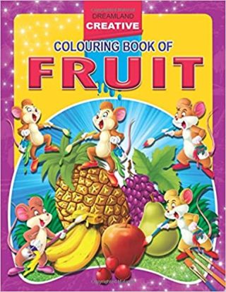 Dreamland Creative Colouring Book - Fruits