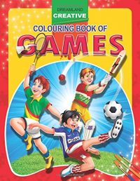 Dreamland Creative Colouring Book - Games