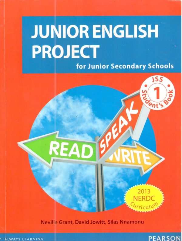 PEARSON Nigeria Junior English Project For JS School Pupil's Book 1