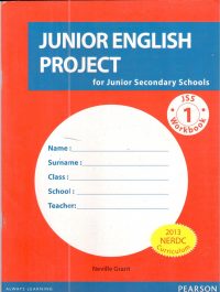 PEARSON Nigeria Junior English Project For JS School Pupil's Workbook 1
