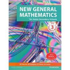 PEARSON NIGERIA New General Mathematics for JS School Student Book 3