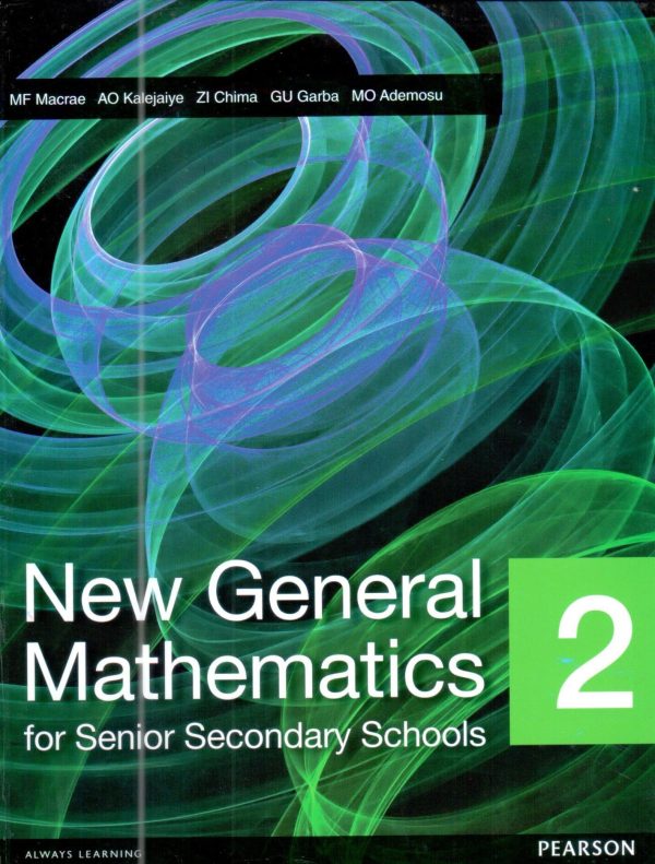 PEARSON NIGERIA New General Mathematics for SS School Student Book 2 4th Ed.