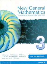 PEARSON NIGERIA New General Mathematics for SS School Student Book 3 4th Ed.