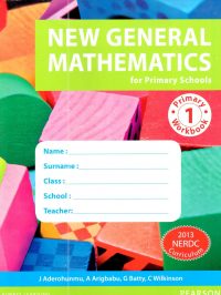 PEARSON NIGERIA New General Mathematics for Primary Workbook 1