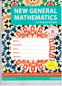 PEARSON NIGERIA New General Mathematics for Primary Workbook 6