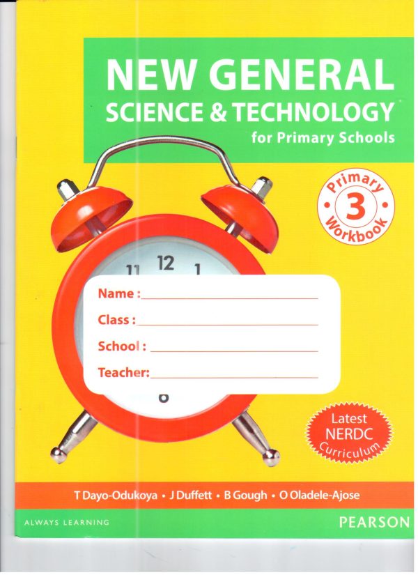 PEARSON NIGERIA Primary Basic Science and Technology Workbook 3