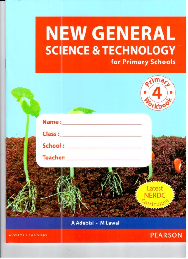PEARSON NIGERIA Primary Basic Science and Technology Workbook 4