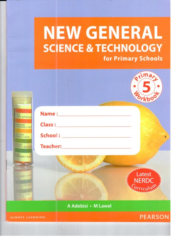 PEARSON NIGERIA Primary Basic Science and Technology Workbook 5