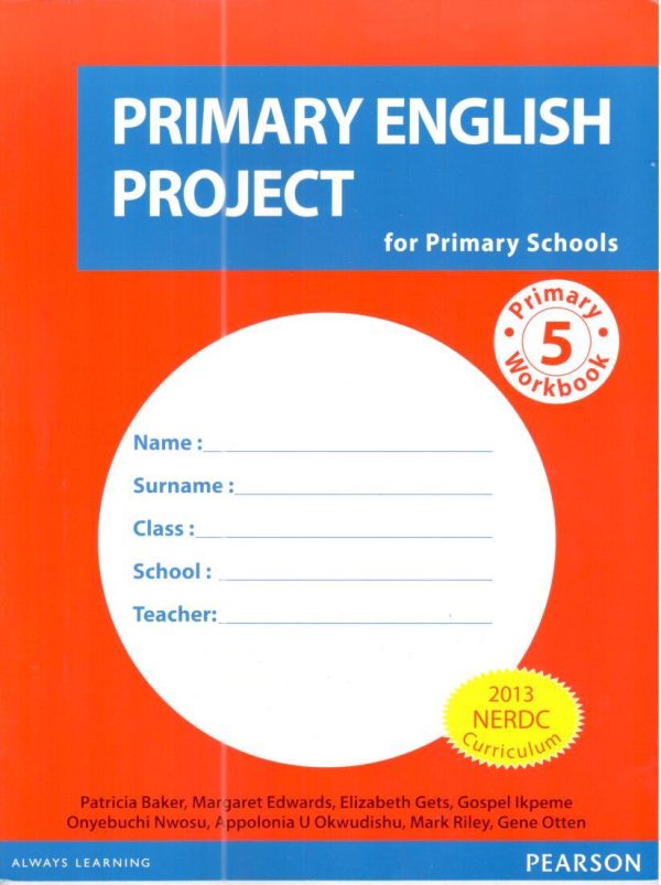 PEARSON NIGERIA Primary English Project  WB 5