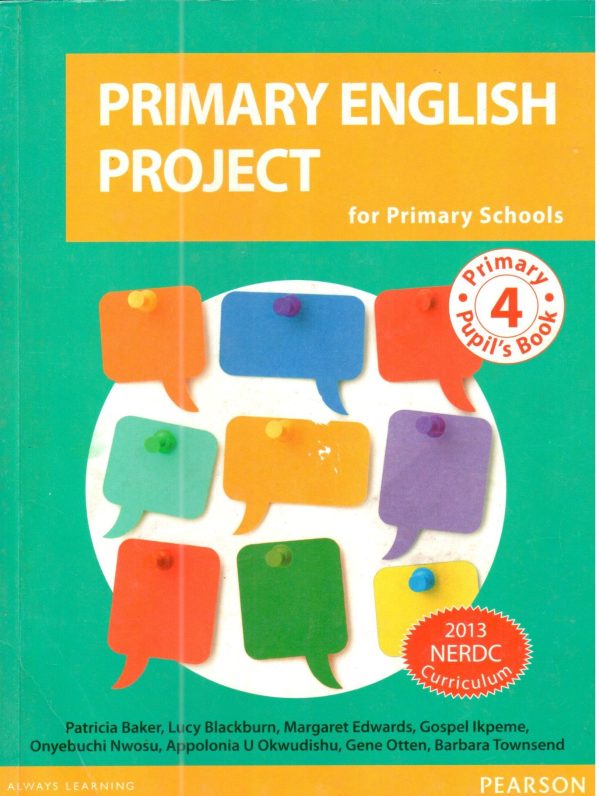 PEARSON NIGERIA Primary English Project PB 4