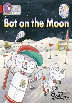 Collins Big Cat Bot on the Moon