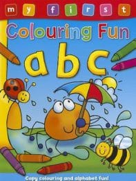 Picture of my first colouring fun abc book