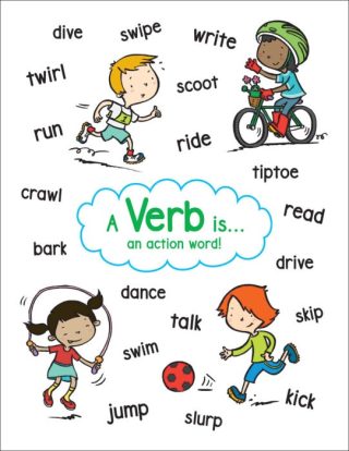 Scholastic Anchor Chart: Verb
