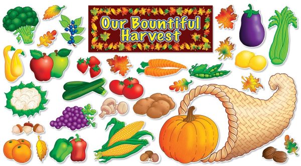 Scholastic Our Countiful Harvest (50 pieces) Bulletin boards