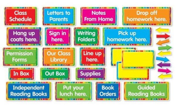 Scholastic Classroom Management Signs (30 pieces) Bulletin boards
