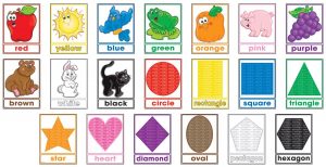 Scholastic Colours and Shapes (20 pieces) Bulletin boards
