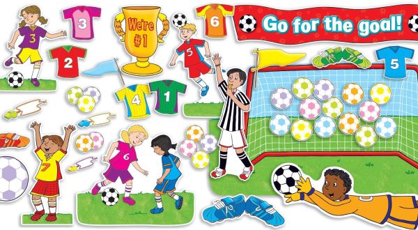 Scholastic Go for the Goal! (56 pieces) Bulletin boards