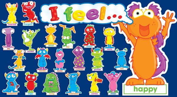 Scholastic Monster Feelings (22 pieces) Bulletin boards