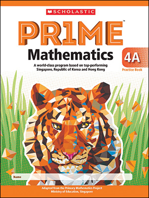 Scholastic PRIME Mathematics Practice Book 4A