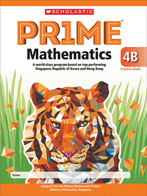 Scholastic PRIME Mathematics Practice Book 4B