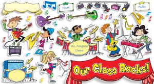 Scholastic Our Class Rocks! (65 pieces) Bulletin boards