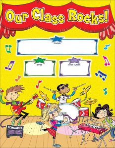 Scholastic School Rocks! Welcome Chart