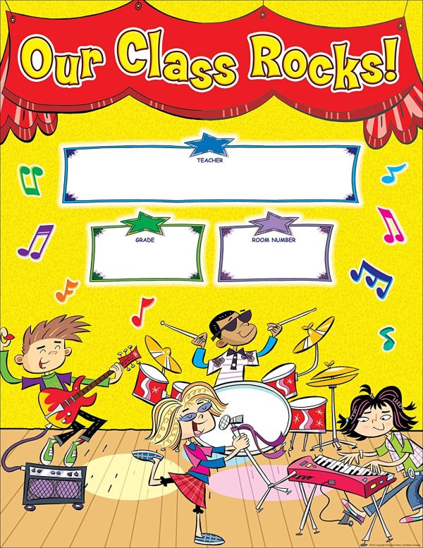Scholastic School Rocks! Welcome Chart
