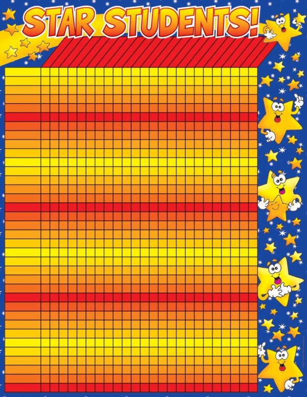 Scholastic Star Students Incentive Chart
