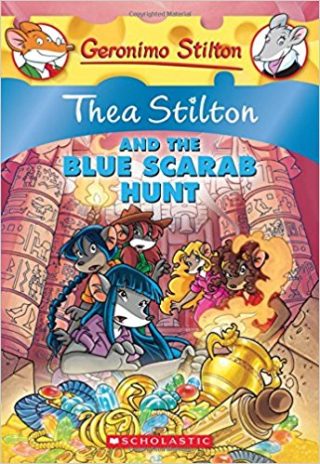 Scholastic Thea Stilton and the Blue Scarab Hunt