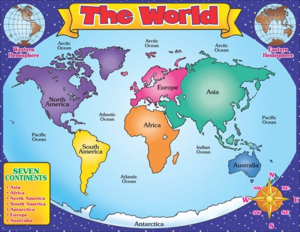 Scholastic World Map